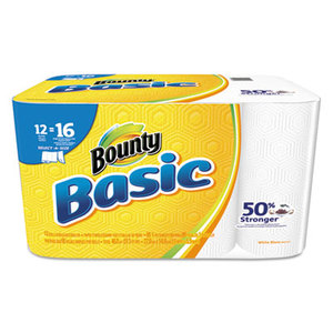 Basic Select-a-Size Paper Towels, 5 9/10 x 11, 1-Ply, 95/Roll, 12 Roll/Pack by PROCTER & GAMBLE