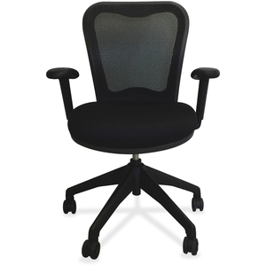 Lorell Furniture 25980 Mesh Back Task Chair, 29"X26"X40-1/2", Black by Lorell