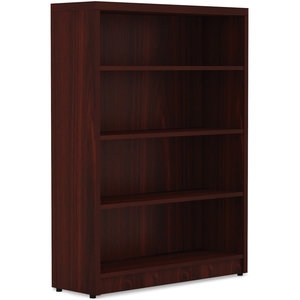 Lorell Furniture 34316 Top 1-1/2", Bookshelf 12-1/2"X36"X30", Mahogany by Lorell