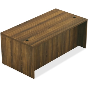 Lorell Furniture 34305 Top 1-1/2", Desk 30"X60"X30", Walnut by Lorell