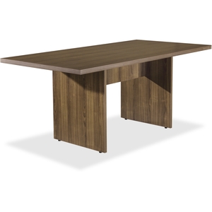 Nestle S.A 34341 Rect Conference Table, 36"X72"X30", Walnut by Lorell