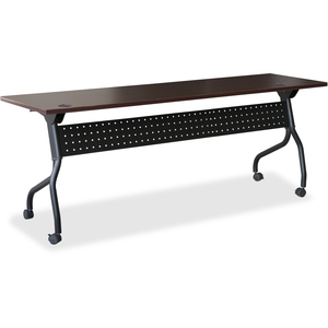 Lorell Furniture 59514 Training Table, 23-3/5"X72"X29-1/2", My/Bk by Lorell