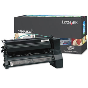 Lexmark International, Inc C780A1KG C780A1KG Toner, 6000 Page-Yield, Black by LEXMARK INT'L, INC.