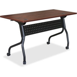 Lorell Furniture 59515 Training Table, 23-3/5"X48"X29-1/2", My/Bk by Lorell