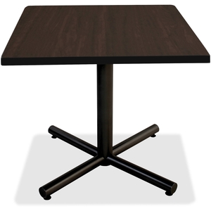 Lorell Furniture 62588 Square Tabletop, 42"X42", Espresso by Lorell