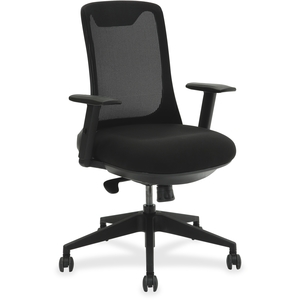 Lorell Furniture 59557 Multifunction Chair, 27-1/4"X26"X42-3/4", Black by Lorell