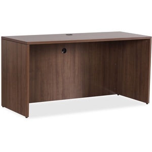 Credenza, 66"X24"X29-1/2", Walnut by Lorell