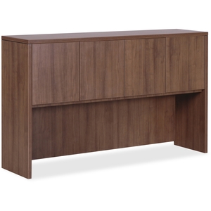 Lorell Furniture 69977 Hutch Doors, 66"X15"X36", Walnut by Lorell