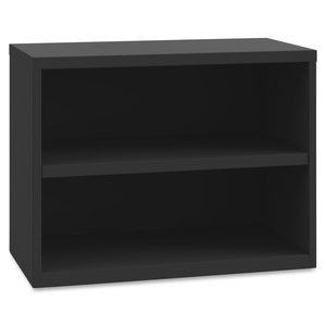 Tops Products 60940 Open Lateral Credenza, 36"X18-3/4"X21-7/8", Black by Lorell