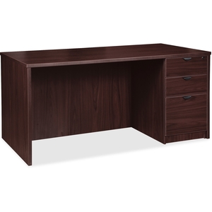 Lorell Furniture 79182 Right Desk Pedestal, 71"X36"X29", Espresso by Lorell
