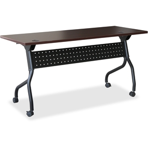 Lorell Furniture 59518 Training Table, 23-3/5"X48"X29-1/2", My/Bk by Lorell