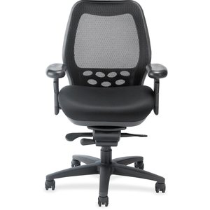 Nightingale Corporation 6100C1 Executive Mid-Back Chair, 28"X30"X34", Black by Nightingale