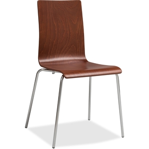 Safco Products 4298CY Bosk Stack Chair (2/Ctn)-Cherry by Safco