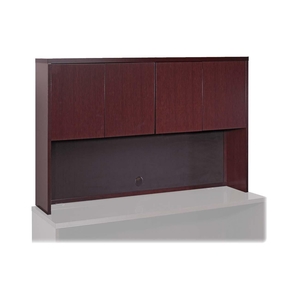 Lorell Furniture 87815 Stack-on Storage,58"x14"x39",Mahogany by Lorell