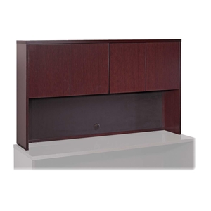 Lorell Furniture 87814 Stack-on Storage,64"x14"x39",Mahogany by Lorell