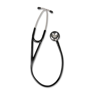 Stethoscope, Cardiology, 17", Black/STST by Medline