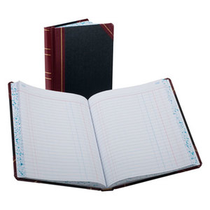 ESSELTE CORPORATION 38-300-J Record/Account Book, Journal Rule, Black/Red, 300 Pages, 9 5/8 x 7 5/8 by ESSELTE PENDAFLEX CORP.