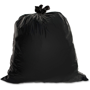 Genuine Joe 1534 Heavy-Duty Trash Bags, 1.5 Mil, 40-45 Gallon, 50/BX, Black by Genuine Joe