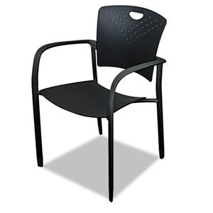 BALT INC. 34718 Oui Stack Chair, Polypropylene Back/seat, 2 Chairs/Carton by BALT INC.