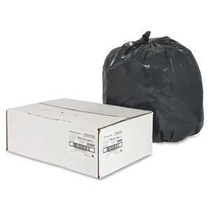 Nature Saver 00988 Trash Can Liners,Rcycld,16 Gal,.85mil,24"x31",500/BX,BK by Nature Saver