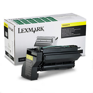 Lexmark International, Inc 15G041Y 15G041Y Toner, 6000 Page-Yield, Yellow by LEXMARK INT'L, INC.