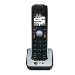 Phone Handset, 2-Line, Expandable, Dect 6.0, BK/SR by AT&T