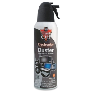 FALCON SAFETY PRODUCTS, INC DPSM Gas Duster, Compressed, 7oz., Black/White by Falcon