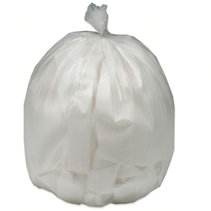 National Industries For the Blind 8105-01-150-6256 Can Liners, 1.25mil, 34 Gallon Cap., 32"x44", 125/BX, CL by SKILCRAFT