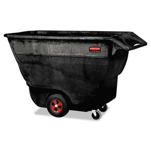 RUBBERMAID COMMERCIAL PROD. RCP 9T15 BLA Structural Foam Tilt Truck, Rectangular, 1250 lb. Cap., Black by RUBBERMAID COMMERCIAL PROD.