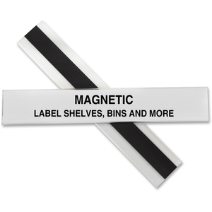 C-Line Products, Inc 87227 Label Holder,For Magnetic Shelf/Bin,1"x6",10/BX, Clear by C-Line