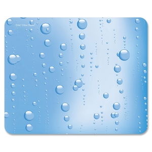 First Base, Inc MP91 Mouse Pad, Ultra Thin, 7-1/8"x8-2/3"D, Bubbles by DAC