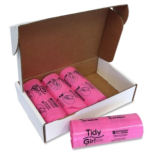 STOUT industrial and commercial grade Products TGUF Feminine Hygiene Bags, 8-1/4"x13-1/4"x3-1/4", 600/BX, PK by Stout