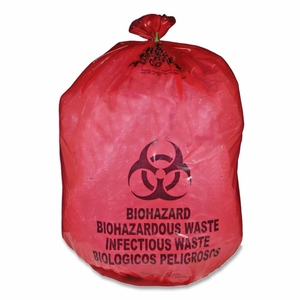 Medical Action Industries Inc. MDRB142755 Biohazard Waste Bag,20-25 Gallon,31"x41",50/BX,Red by Medegen