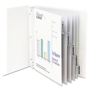 C-Line Products, Inc 05557 Sheet Protectors with Index Tabs, Heavy, Clear Tabs, 2", 11 x 8 1/2, 5/ST by C-LINE PRODUCTS, INC