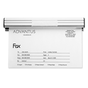 ACCO Brands Corporation 1500 Fax/Message Holder, 9"L, Satin by Advantus