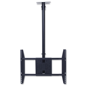 Lorell Furniture 39032 Larger Ceiling Mount, 125lb Capacity, Black by Lorell