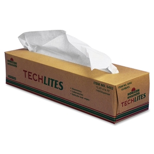 National Industries For the Blind 7920005436492 Techlites Wipes, 1-Ply, 15-1/4"x16-1/2", 2520/BX, WE by SKILCRAFT