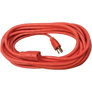 Compucessory 25148 Heavy Duty Extension Cord 25', Orange by Compucessory