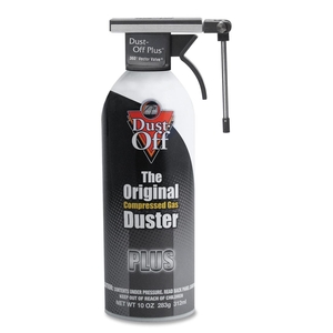 FALCON SAFETY PRODUCTS, INC DPS Dust Off Plus Cleaner, Rotating Valve, 10 oz. by Falcon