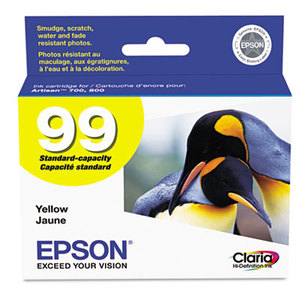 Epson Corporation T099420 T099420 (99) Claria Ink, 450 Page-Yield, Yellow by EPSON AMERICA, INC.