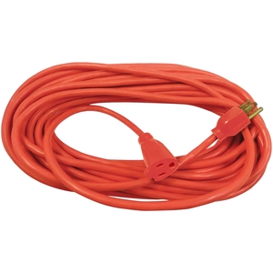Heavy Duty Extension Cord 50', Orange by Compucessory