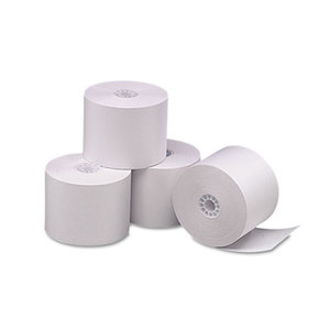 PM Company, LLC 05212 Single Ply Thermal Cash Register/POS Rolls, 2 1/4" x 165 ft., White, 6/Pk by PM COMPANY