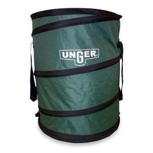 Unger NB300 Portable Garbage Bagger, Lightweight, 23"x23"x27", Green by Unger