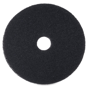 3M 35023 Floor Stripping Pads, 20", 5/BX, Black by 3M