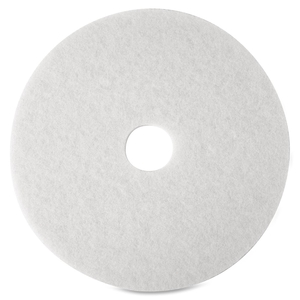 3M 35063 Floor Polishing Pads, 20", 5/BX, White by 3M