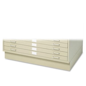 Closed Flat File Base,f/ 4994,40-3/8"x26-5/8"x6",Tropic Sand by Safco