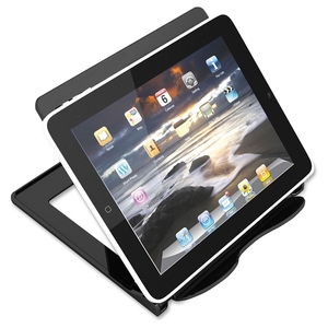 Deflecto Corporation 200404 Hands-Free Device Stand, Portable, 7-1/8"x7"x5-3/4", BK by Deflect-o