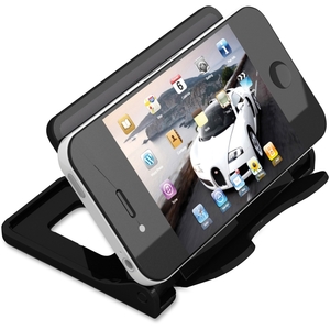 Deflecto Corporation 200504 Smartphone Stand, Hands-Free, 4"x2-3/4"x2-3/4", Black by Deflect-o