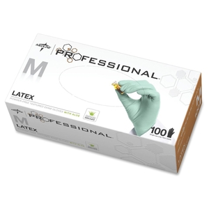 Medline Industries, Inc PRO31792 Glove,Pro,Pd-Fr,Lat,Aloe,M by Medline