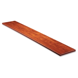 Lorell Furniture 87634 Straight Transaction Top, 1"x71"x12", Cherry by Lorell